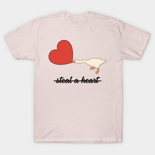 Untitled Goose Game - Valentine's Day T-Shirt